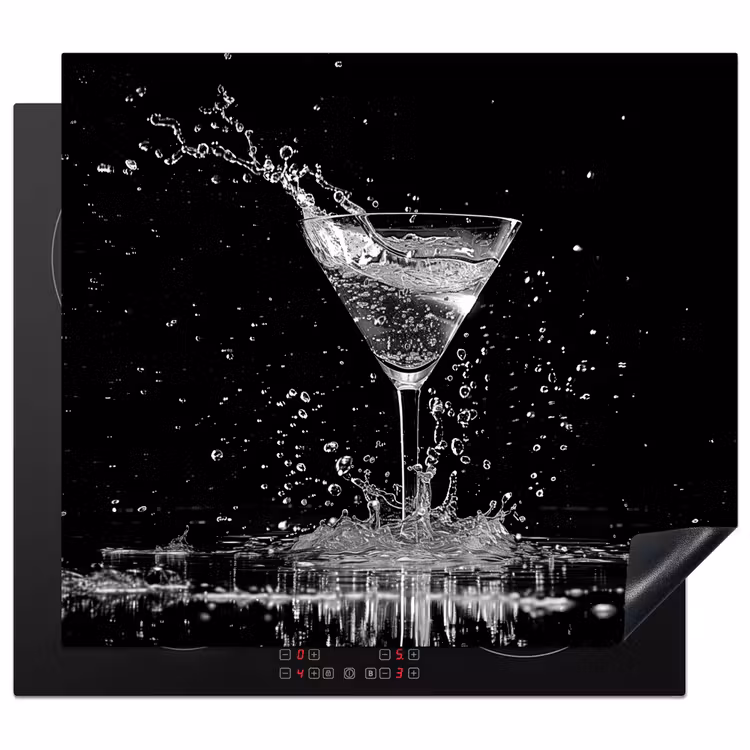 Protezione piano induzione - Martini Monocromatico Splashing — 1