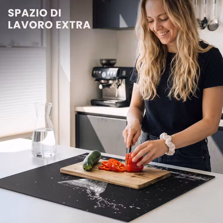 Protezione piano induzione - Martini Monocromatico Splashing — 5