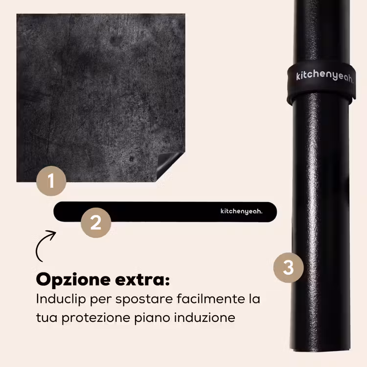 Protezione piano induzione - Rilievo scuro — 8