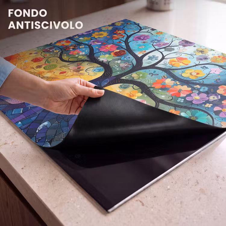 Protezione piano induzione - Albero della vita - Colori - Albero — 6