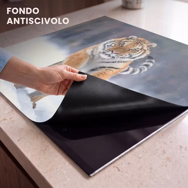 Protezione piano induzione - Cacciatore d'inverno in marcia — 6