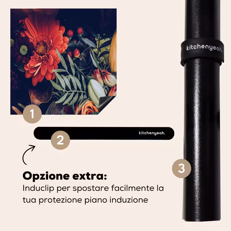 Protezione piano induzione - Bellezza floreale autunnale — 8