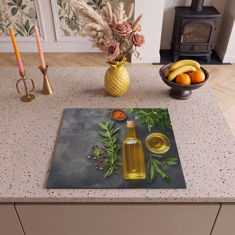 Protezione piano induzione - Essenze della cucina mediterranea — 3