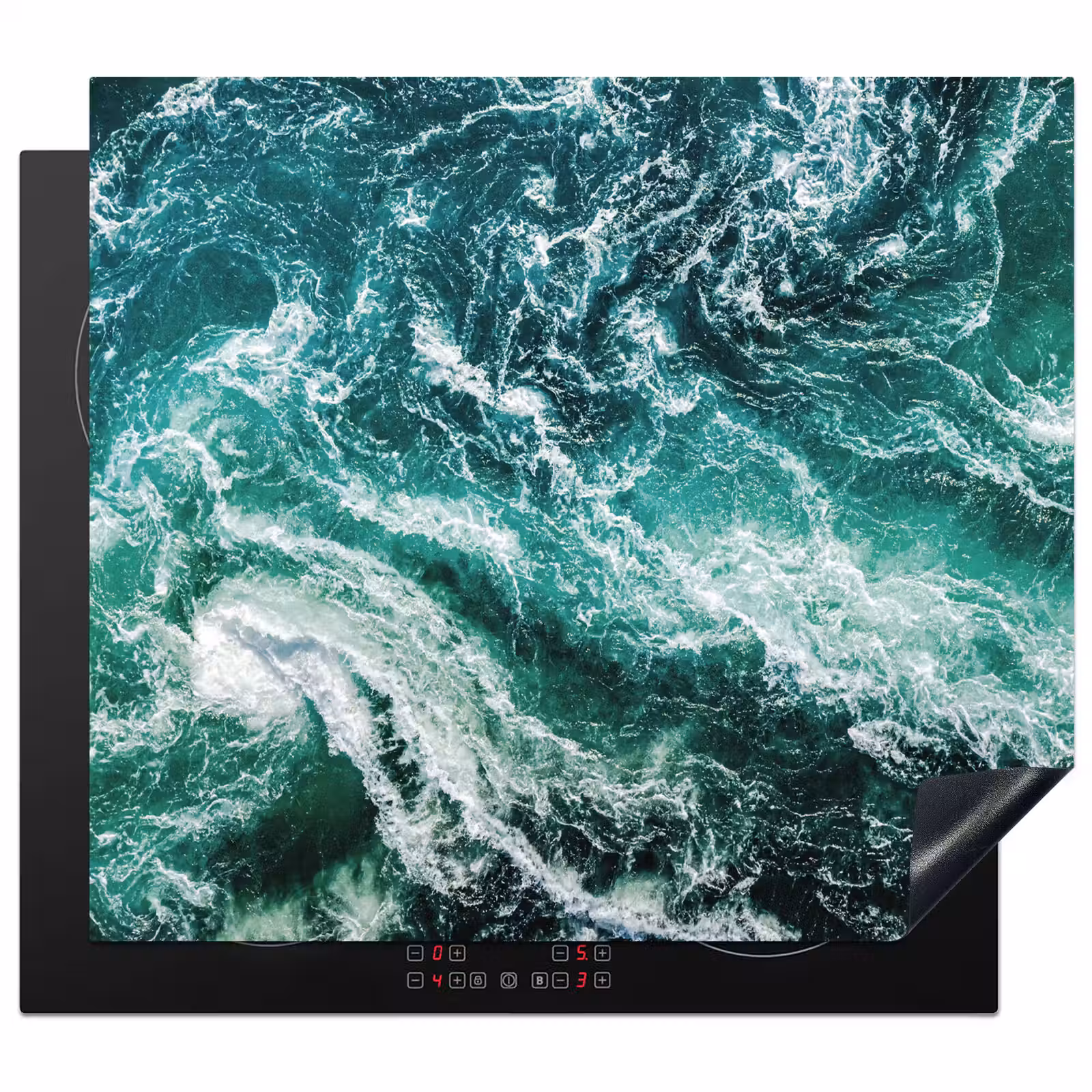 Protezione piano induzione - Onde marine feroci — 1