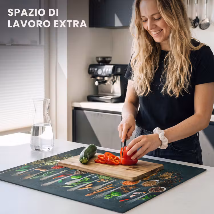 Protezione piano induzione - Erbe - Spezie - Cucchiai — 5