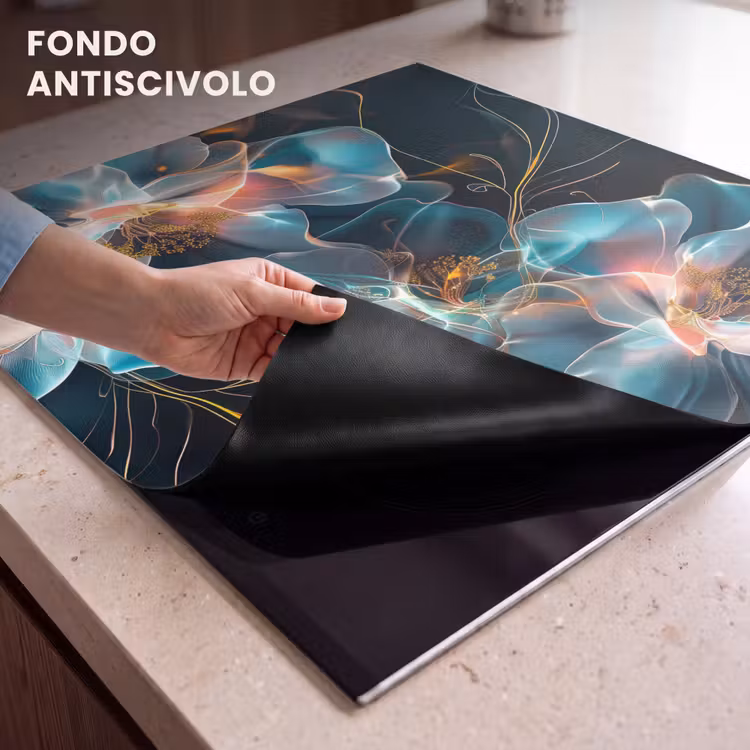 Protezione piano induzione - Flora luminosa nella notte — 6