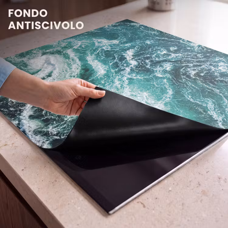Protezione piano induzione - Onde marine feroci — 6