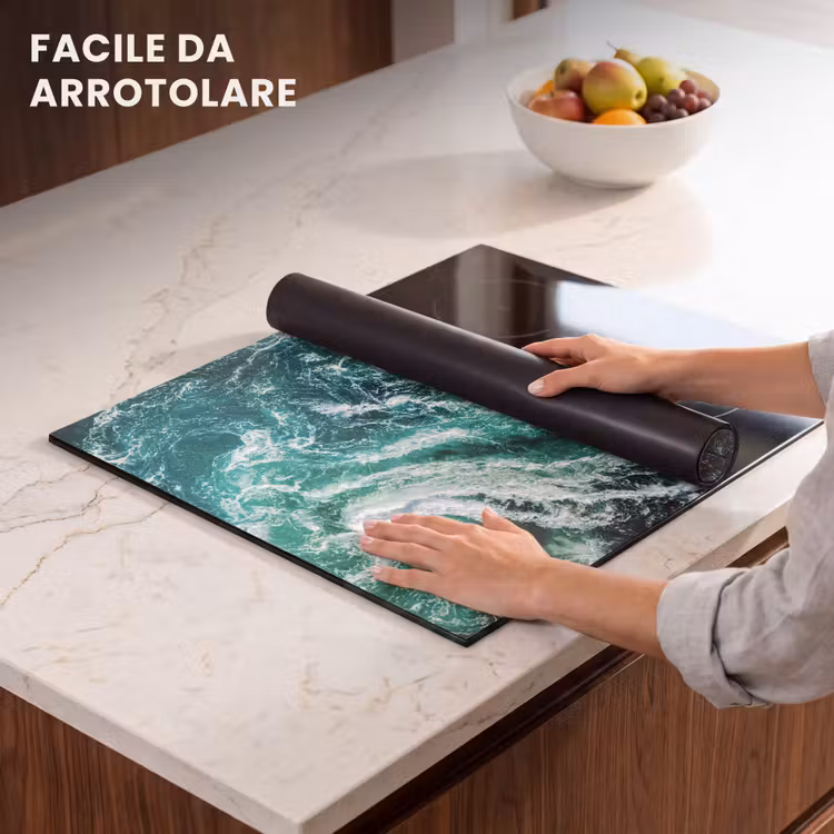 Protezione piano induzione - Onde marine feroci — 7
