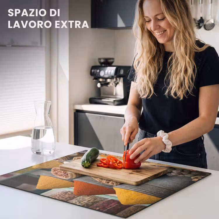 Protezione piano induzione - Impressione del mercato delle spezie — 5