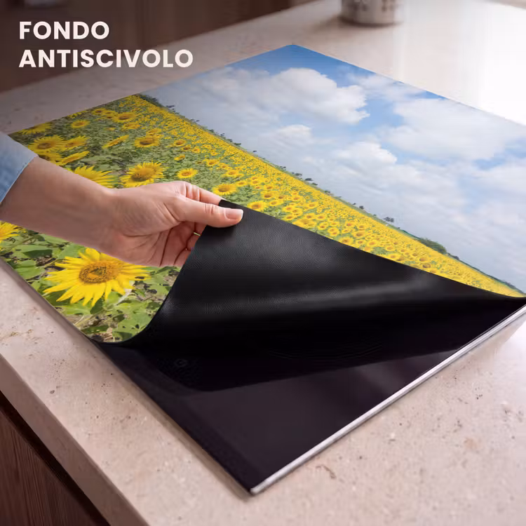 Protezione piano induzione - Orizzonte di girasoli — 6