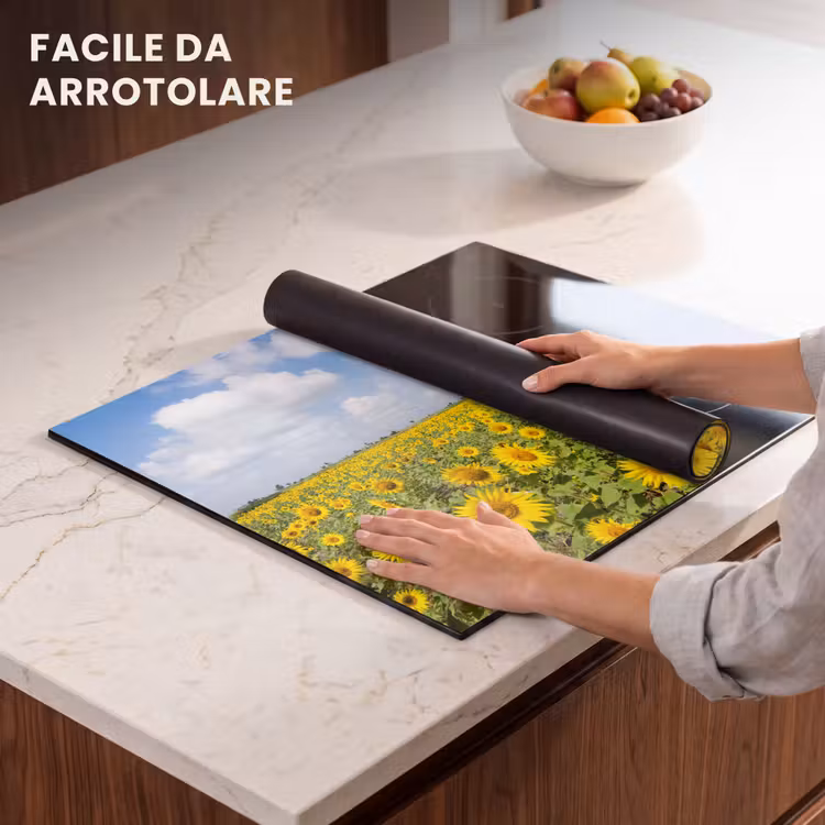 Protezione piano induzione - Orizzonte di girasoli — 7