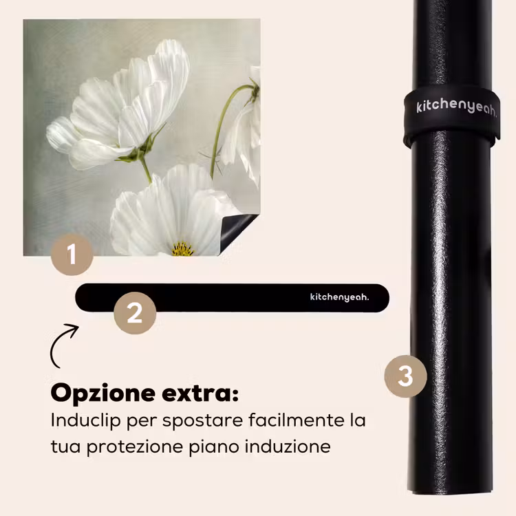 Protezione piano induzione - Purezza in fiore — 8