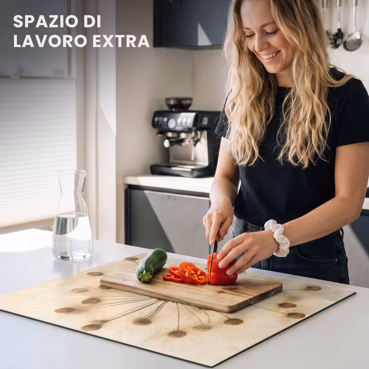 Protezione piano induzione - L'eleganza dorata del dente di leone — 5