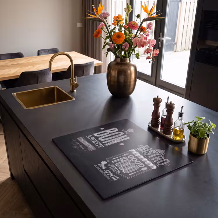 Protezione piano induzione - Lavagna nera del Bistro — 2
