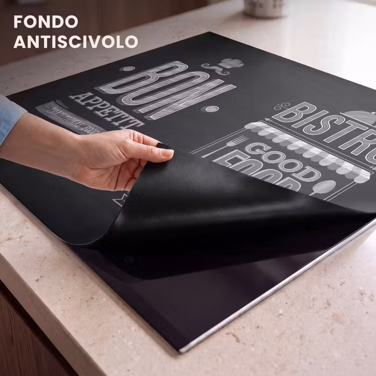 Protezione piano induzione - Lavagna nera del Bistro — 6