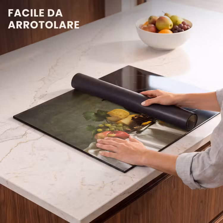 Protezione piano induzione - Natura morta con formaggio e frutta — 7
