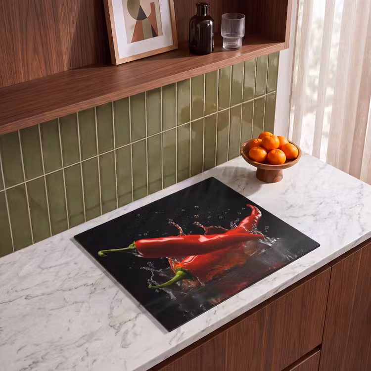 Protezione piano induzione - Pepe - Rosso - Nero - Acqua - Vegetale — 4