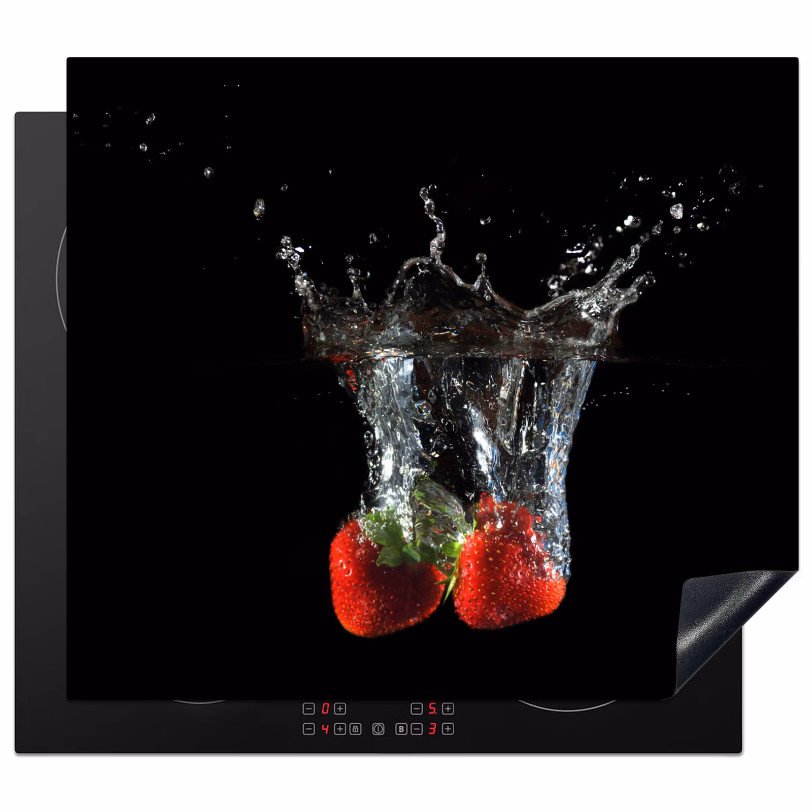 Protezione piano induzione - Fragole in immersione — 1