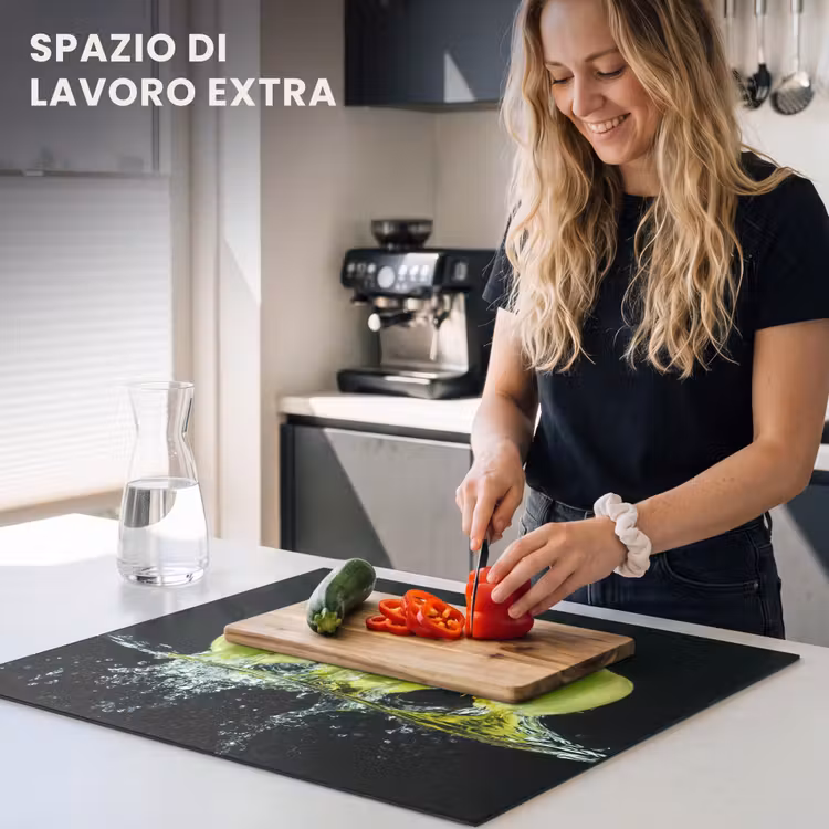 Protezione piano induzione - Mele in acqua — 5