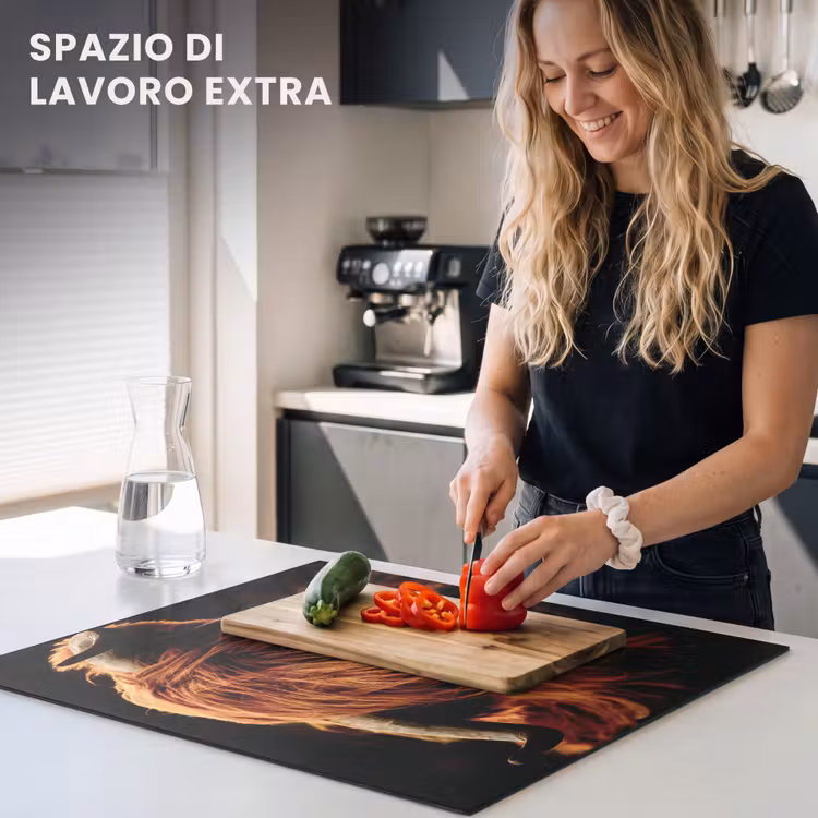 Protezione piano induzione - Sguardo di fuoco — 5