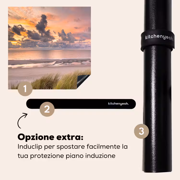 Protezione piano induzione - Dune all'alba — 8