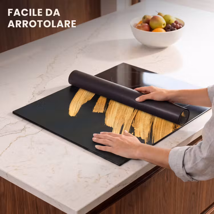 Protezione piano induzione - Colpi d'oro: Pennello ed eleganza — 7