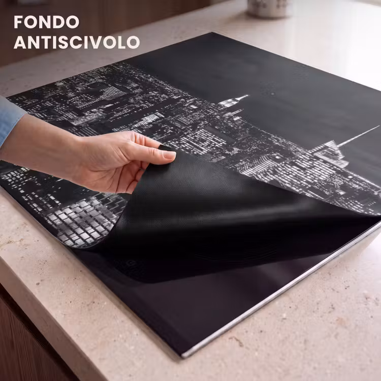 Protezione piano induzione - Metropoli di notte — 6