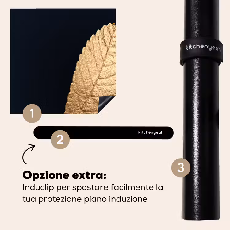 Protezione piano induzione - Eleganza in oro — 8