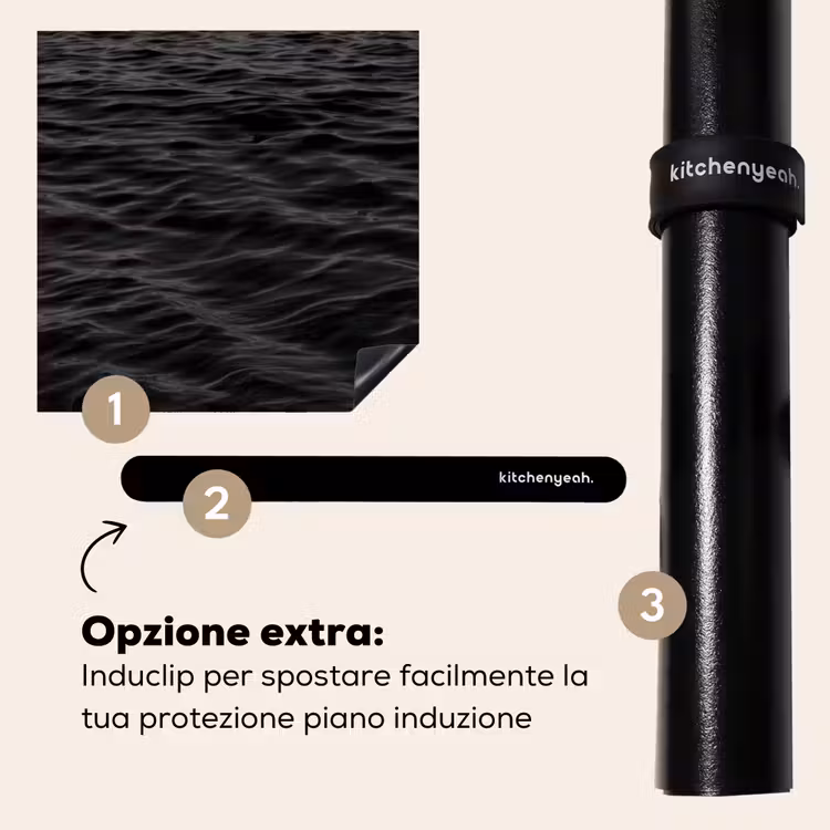 Protezione piano induzione - Buio ondulato — 8