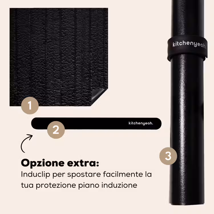 Protezione piano induzione - Legno nero invecchiato — 8