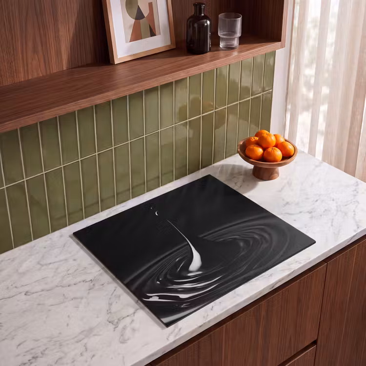 Protezione piano induzione - Nero - Acqua - Goccia — 4