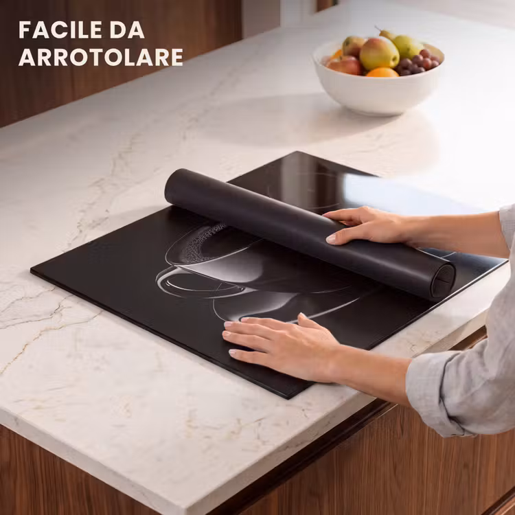 Protezione piano induzione - Nero - Caffè - Tazza — 7