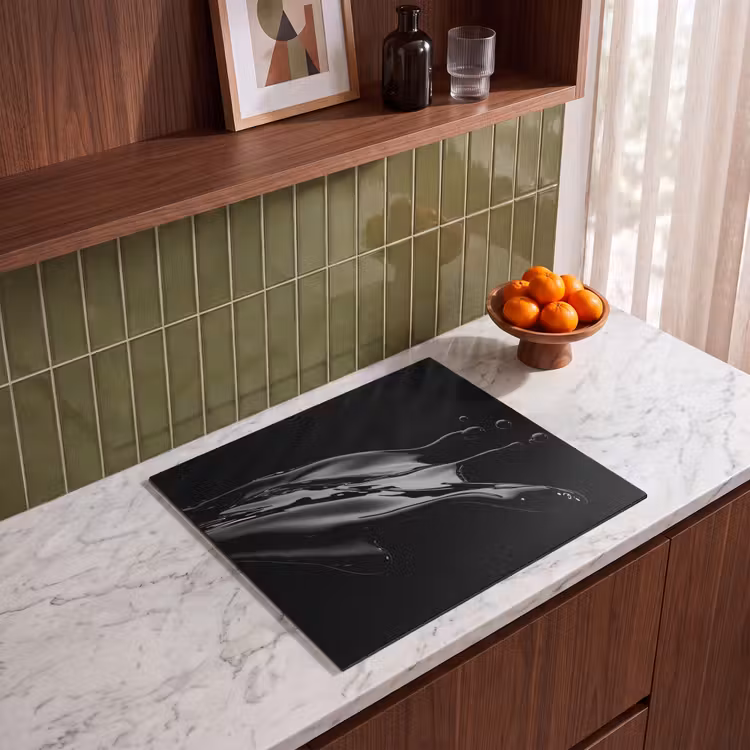 Protezione piano induzione - Nero - Schizzi - Acqua — 4