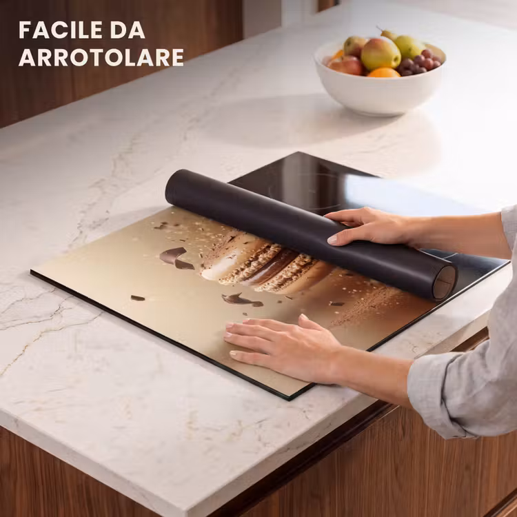 Protezione piano induzione - Cioccolato - Macaron - Cibo - Caramelle — 7