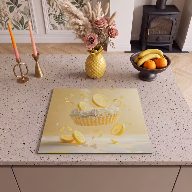 Protezione piano induzione - Limone - Torta - Cibo - Giallo — 3