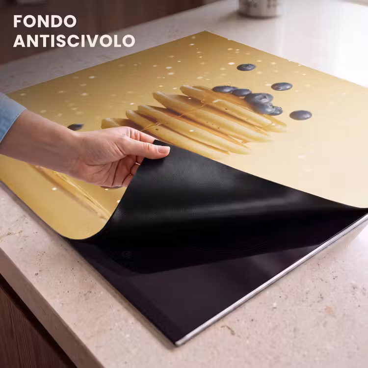 Protezione piano induzione - Pancake - Cibo - Miele - Giallo — 6
