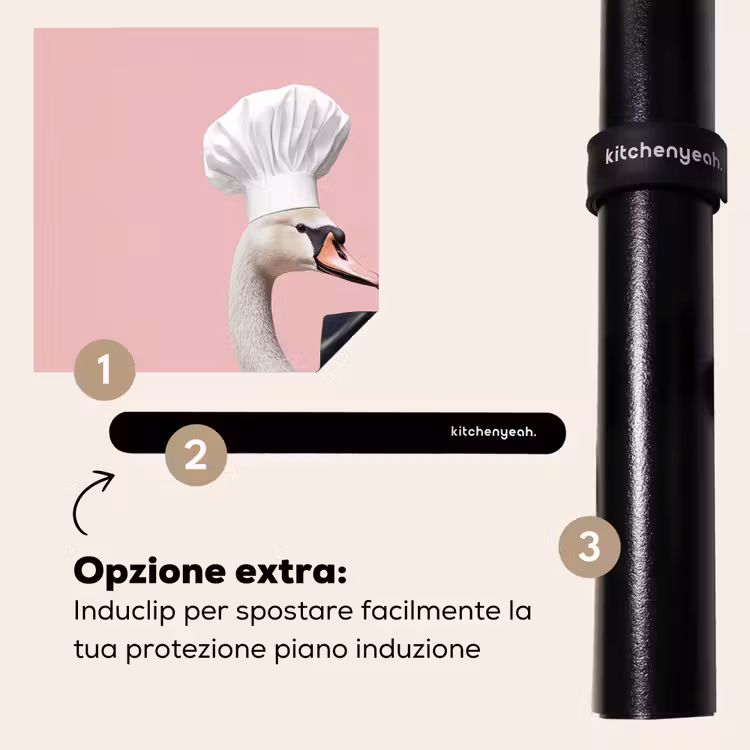 Protezione piano induzione - Cigno - Cappello da cuoco - Bello - Classico — 8