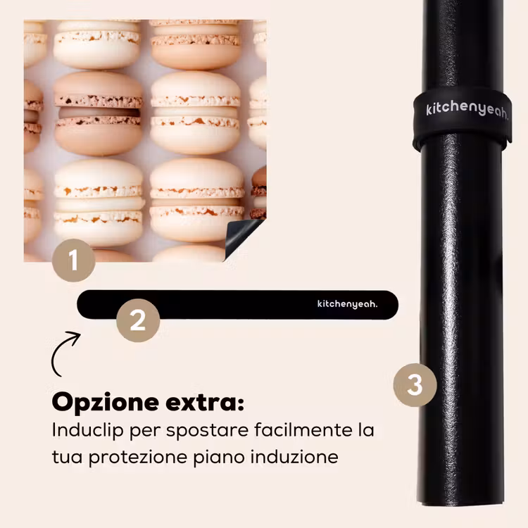 Protezione piano induzione - Amaretti - Beige - Marrone — 8