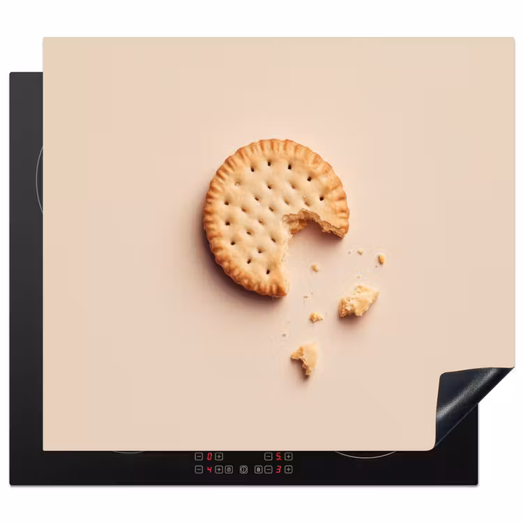 Protezione piano induzione - Biscotto - Briciole - beige — 1