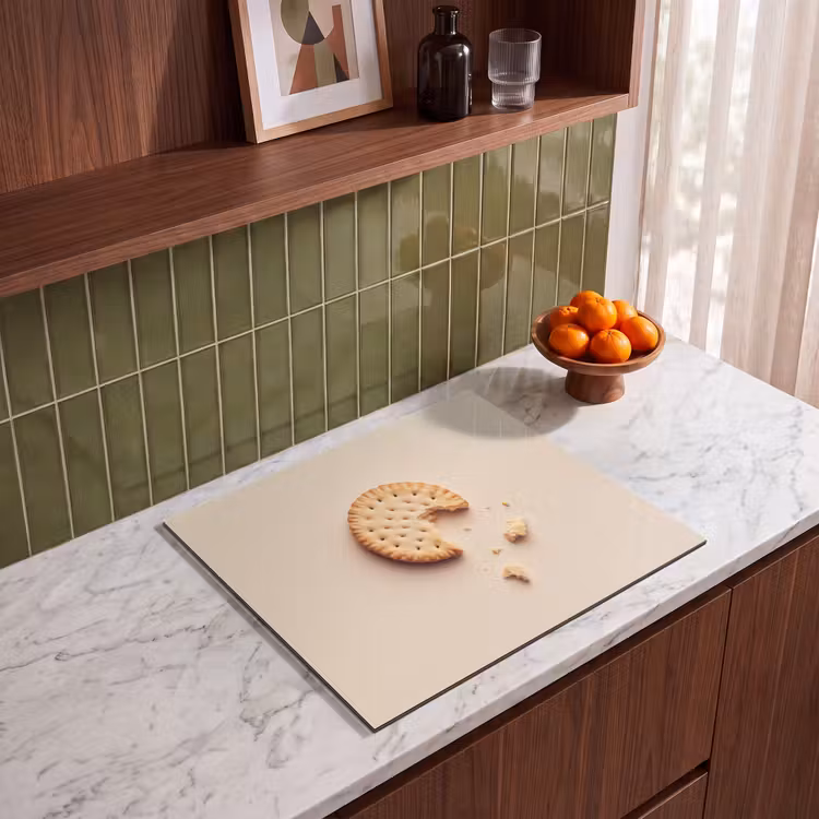 Protezione piano induzione - Biscotto - Briciole - beige — 4