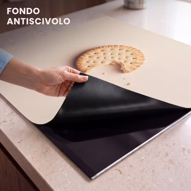 Protezione piano induzione - Biscotto - Briciole - beige — 6