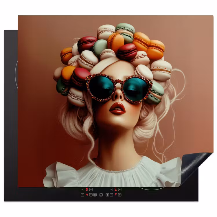 Protezione piano induzione - Donna - Macaron - Occhiali — 1