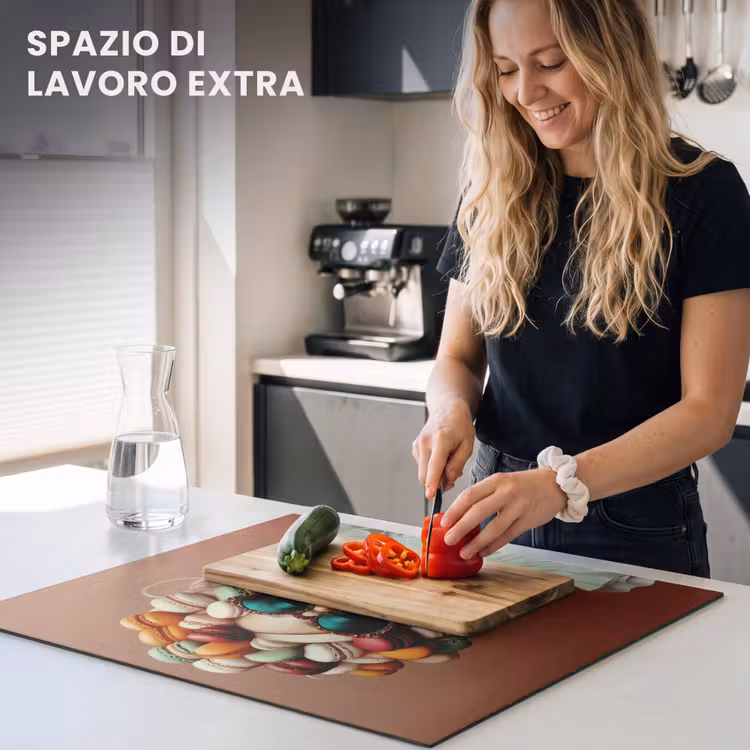 Protezione piano induzione - Donna - Macaron - Occhiali — 5
