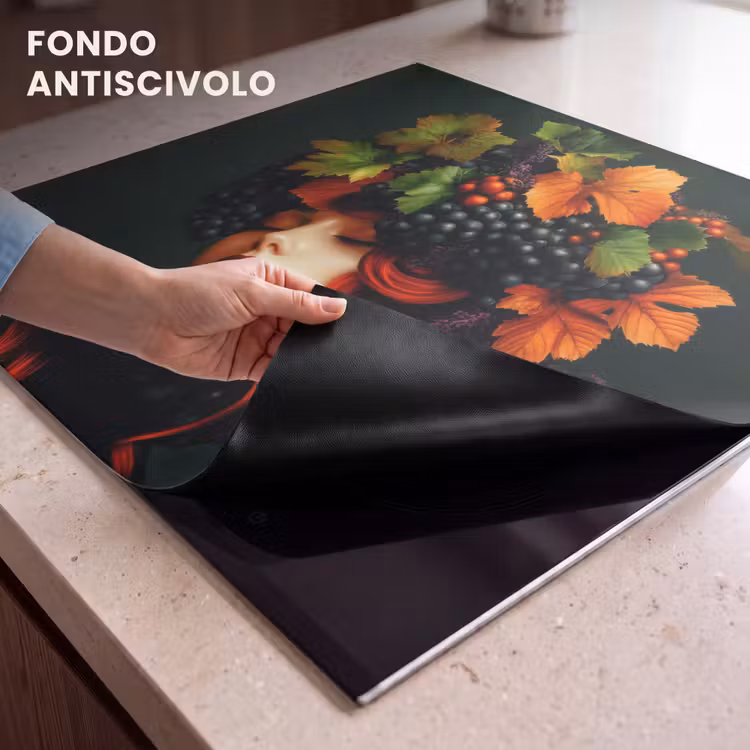 Protezione piano induzione - Donna - Rosso - Verde - Uva — 6