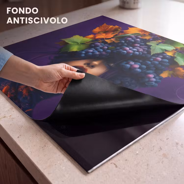 Protezione piano induzione - Donna - Viola - Uva — 6