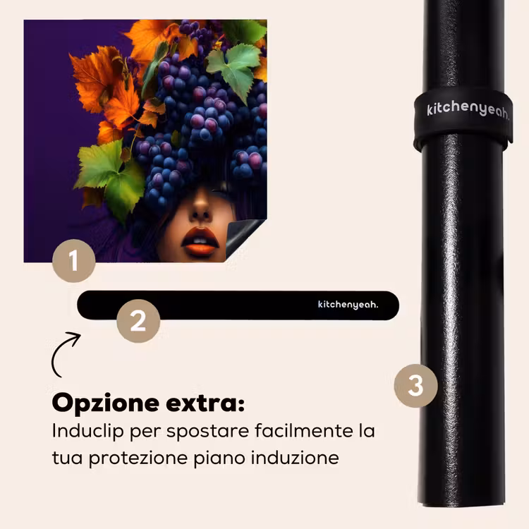 Protezione piano induzione - Donna - Viola - Uva — 8