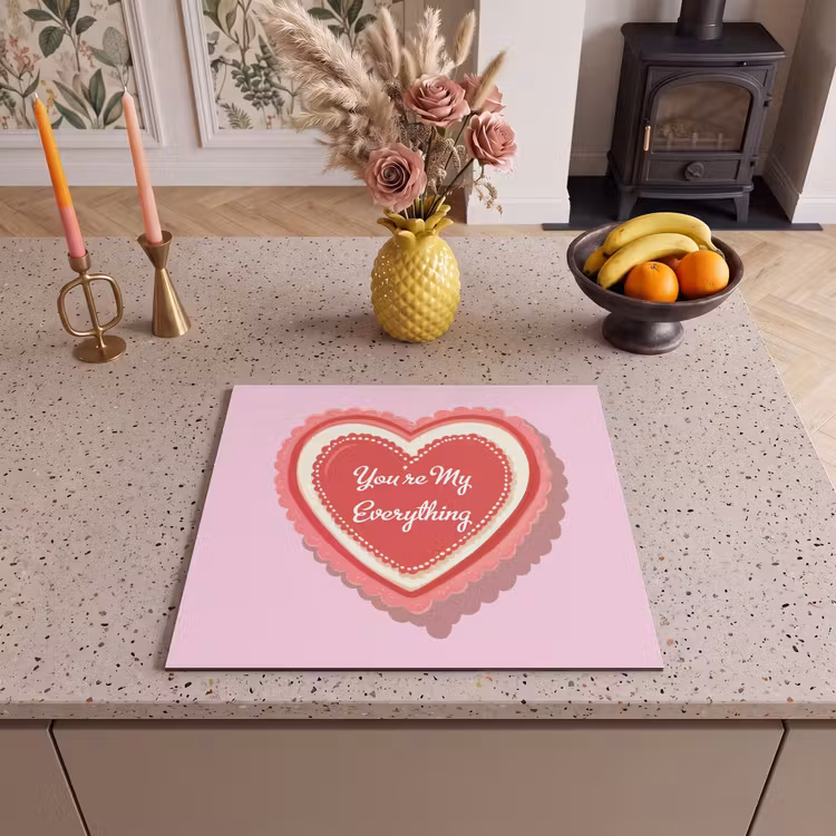 Protezione piano induzione - Amore - Cuore - San Valentino — 3
