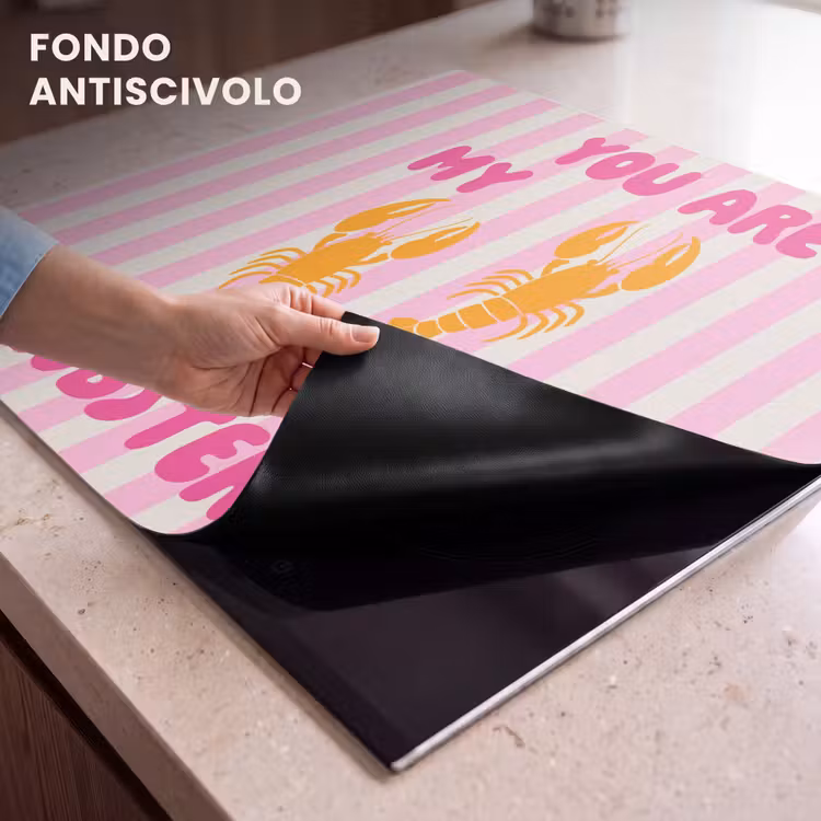 Protezione piano induzione - Aragosta - Amore - San Valentino — 6