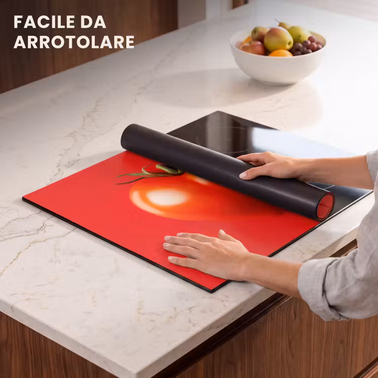 Protezione piano induzione - Pomodoro - Rosso - Cuore — 7