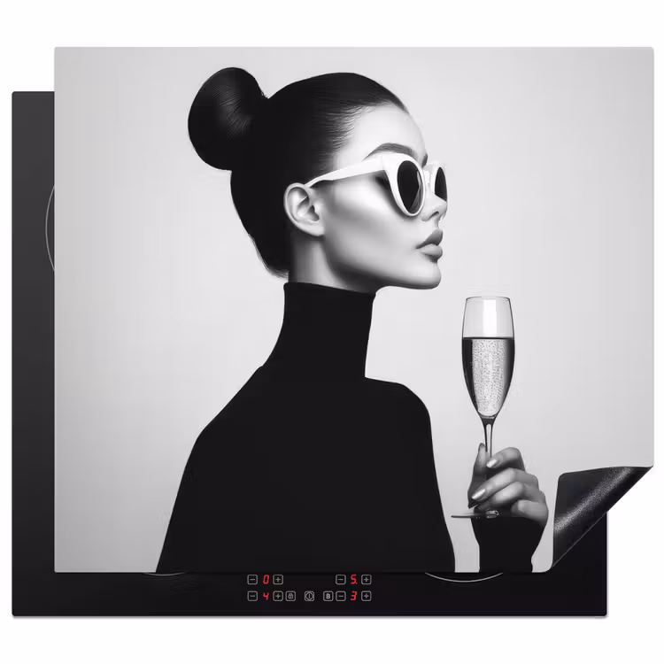 Protezione piano induzione - Donna - Champagne - Moderno — 1